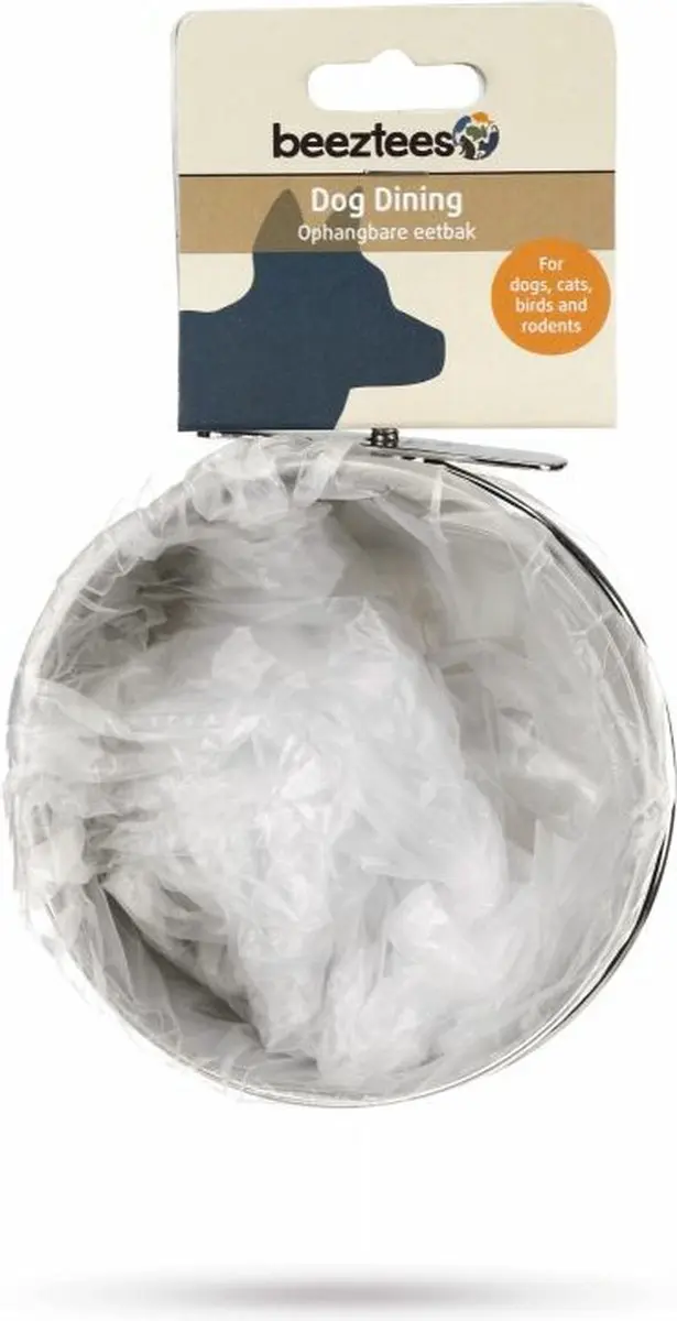 Beeztees Coopcup Inox 12cm - RVS - afbeelding 2 van 3