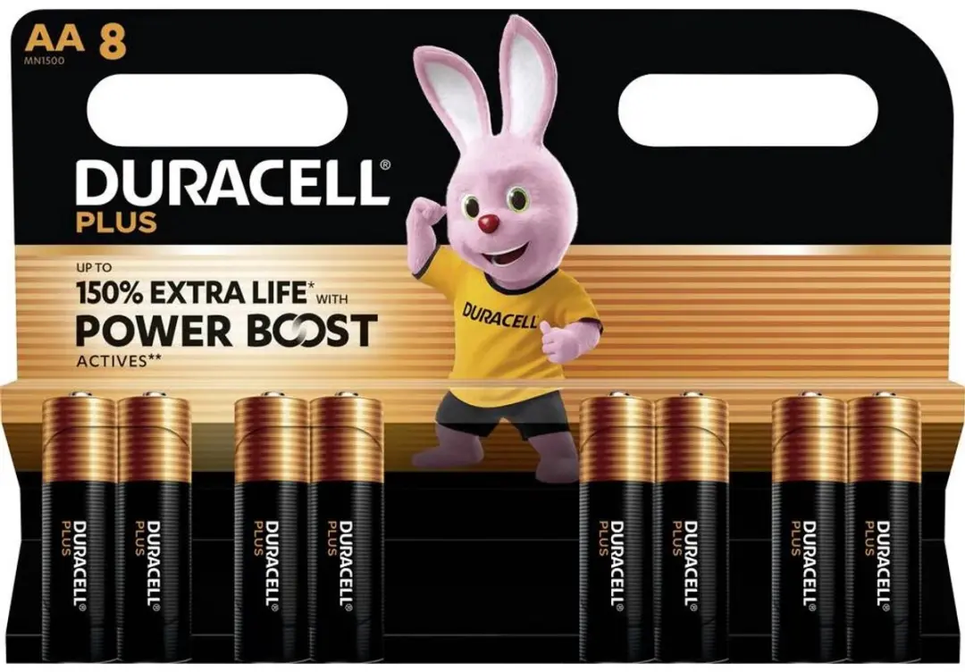 Duracell Alkaline AA Batterijen