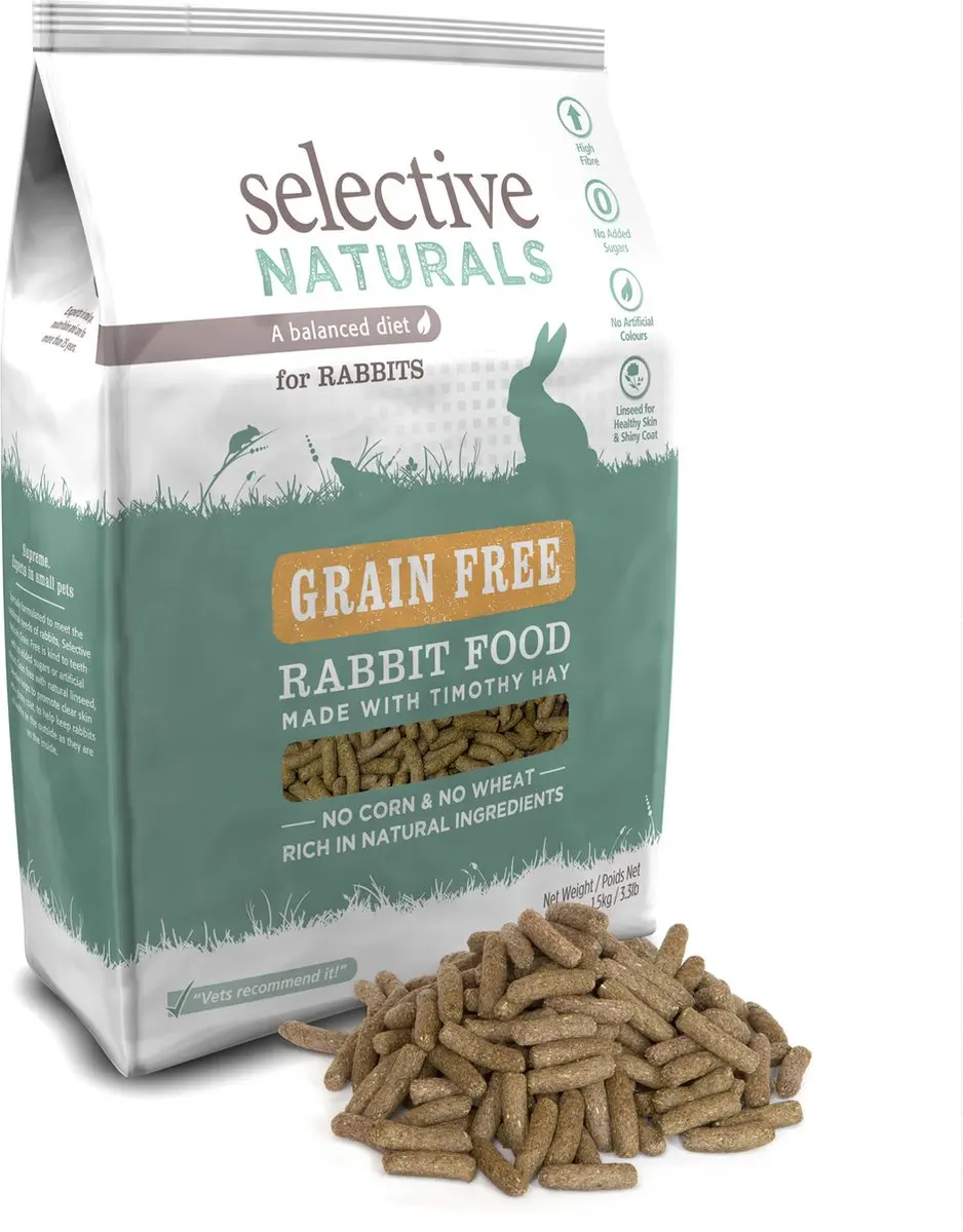Supreme Selective Naturals Grain Free Knaagdierenvoer 1,5 kg