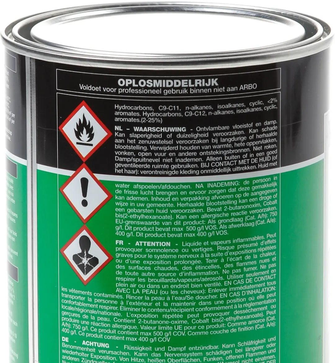 Tenco Houtcoating Zwart 1L - afbeelding 6 van 6