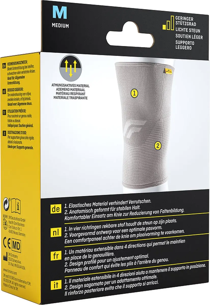Futuro Comfort Lift Kniesteun M - 1 Stuk
