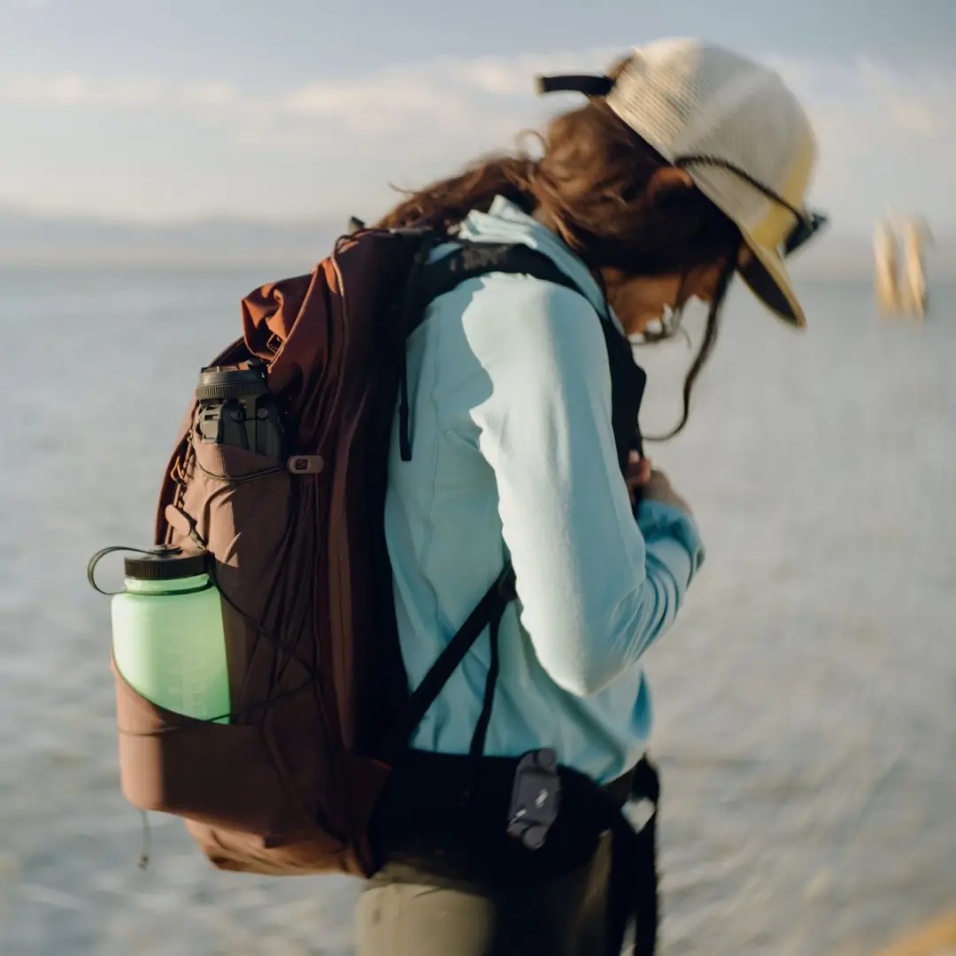 Peak Design Outdoor Backpack 45L - Bordeauxrood - afbeelding 2 van 6