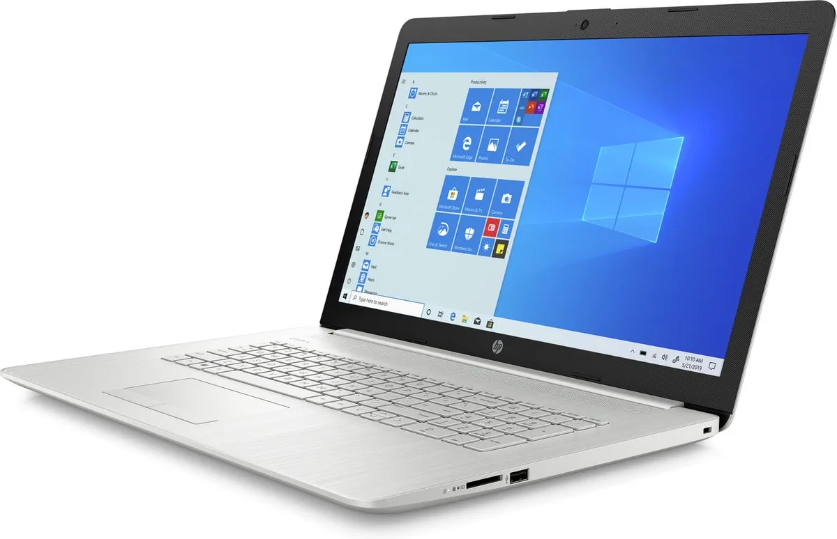 HP 17-by4810nd Notebook - i3-11e generatie 8GB 512GB SSD - Zilver