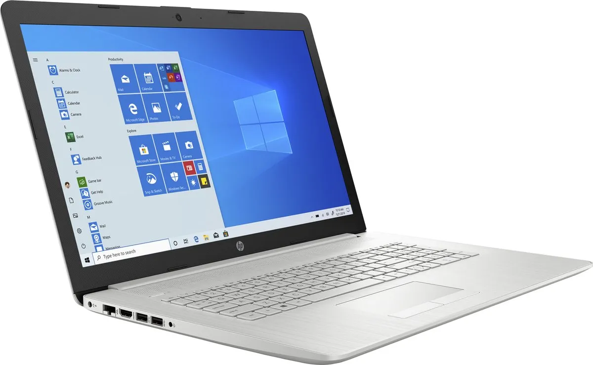 HP 17-by4810nd Notebook - i3-11e generatie 8GB 512GB SSD - Zilver - afbeelding 6 van 6