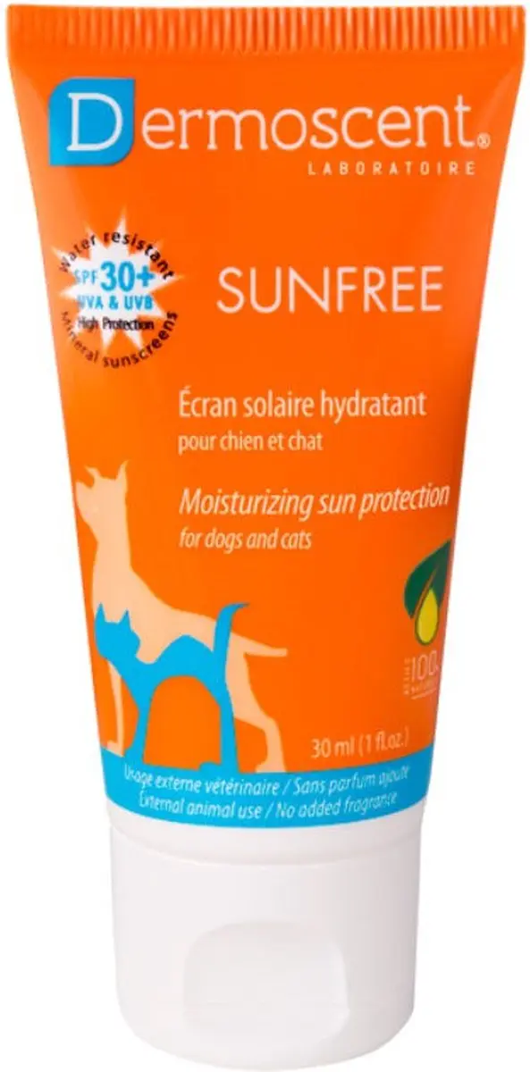 Dermoscent SunFREE Honden & Katten Zonnecrème 30ml - afbeelding 2 van 4