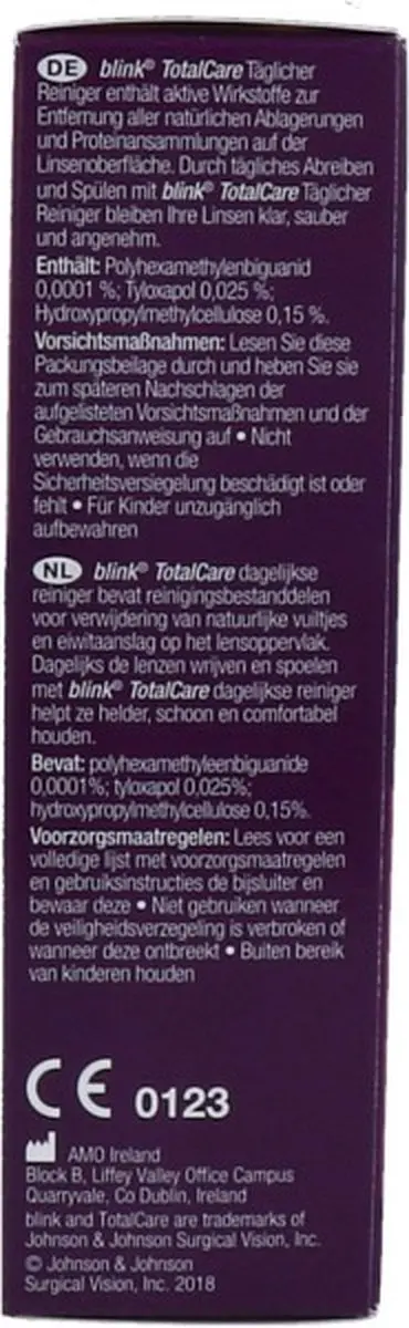 Abbott TotalCare Cleaner Lenzenvloeistof 30ml - 2x15ml - afbeelding 2 van 3