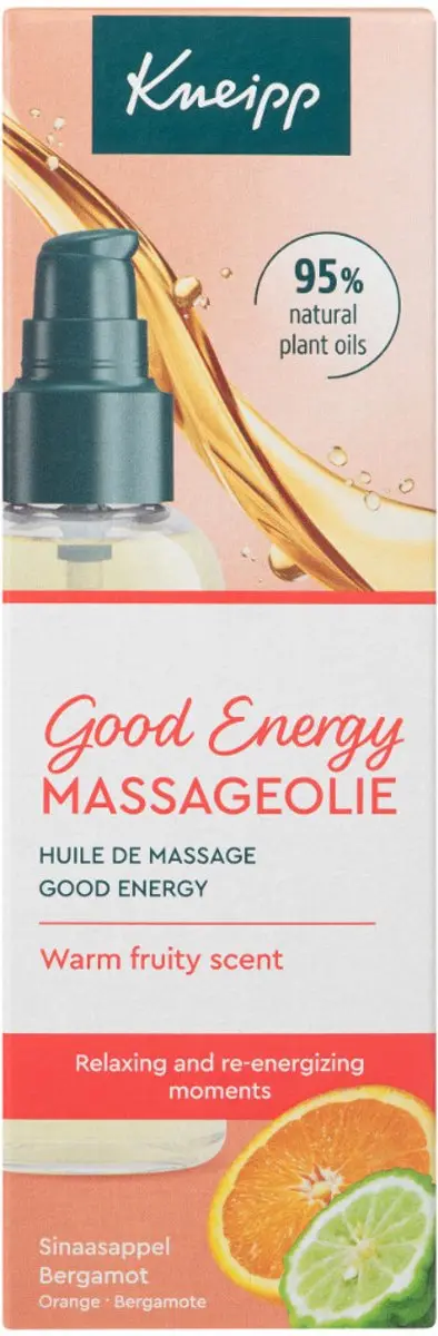Kneipp Good Energy Massageolie 100ml