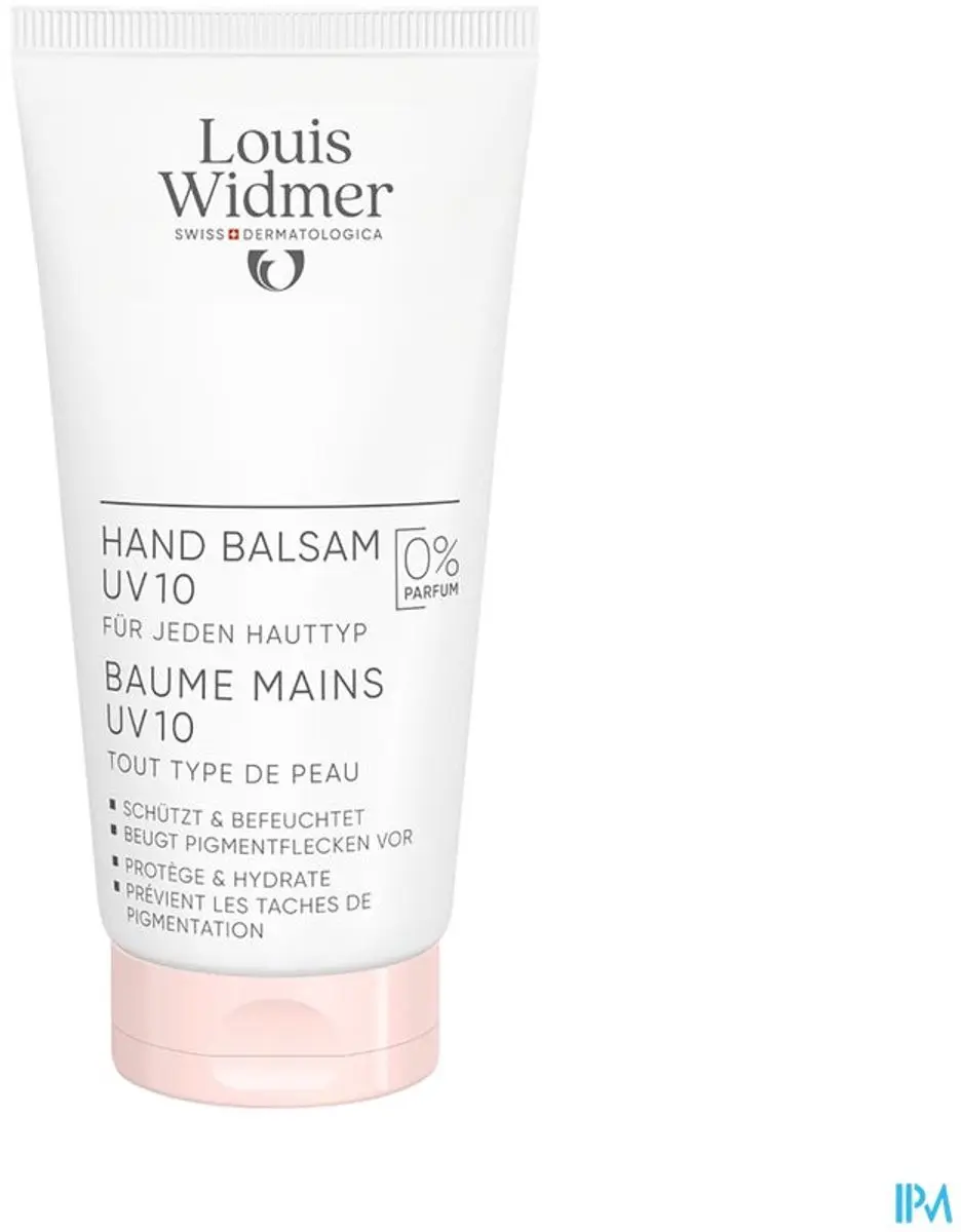 Louis Widmer Handbalsem SPF10 75ml