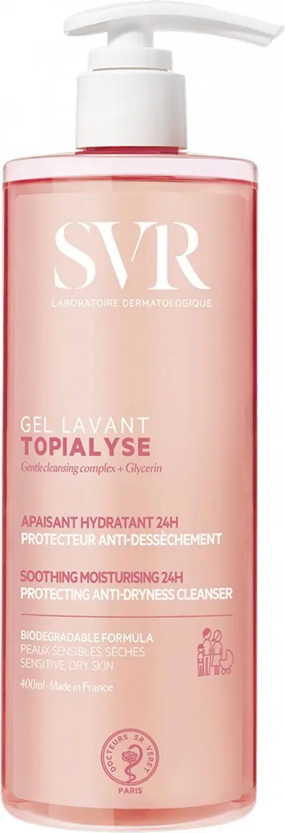 SVR Topialyse Gel Lavant 400ml