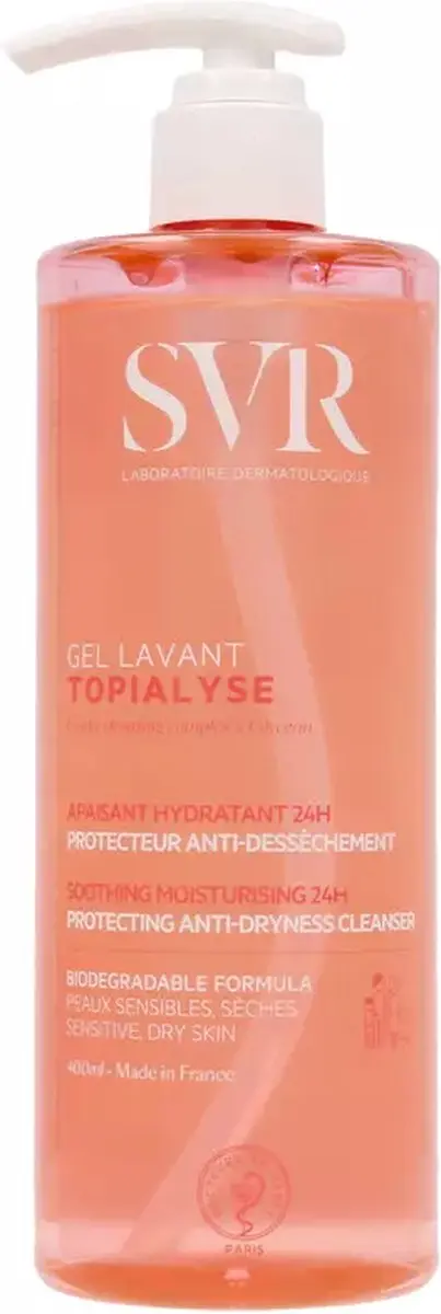 SVR Topialyse Gel Lavant 400ml