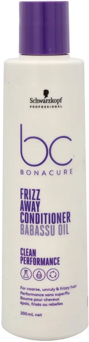 Schwarzkopf Bonacure Clean Performance Frizz Away Conditioner 200ml