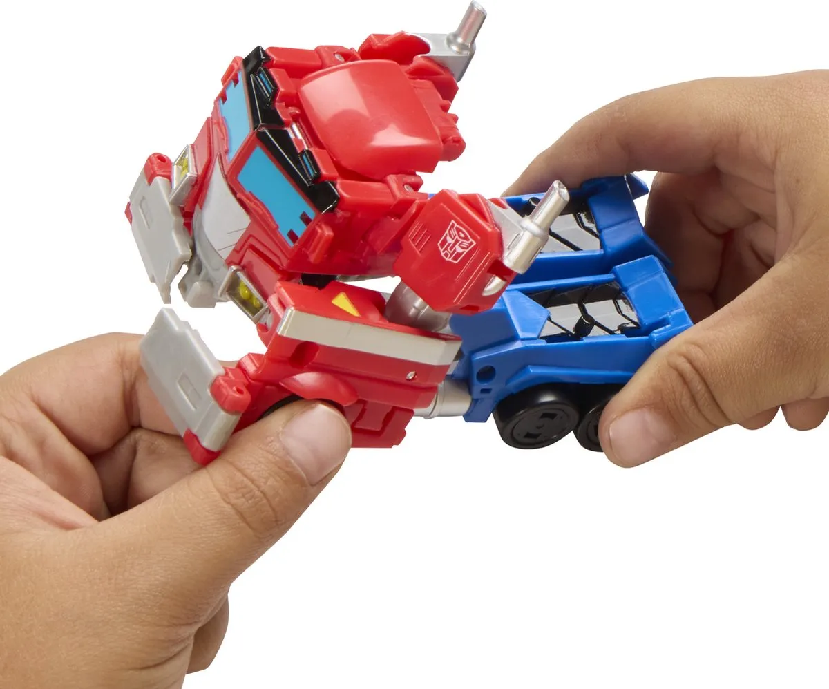 Transformers Prime Changers Optimus Prime F7484 Actiefiguur - Blauw/Rood