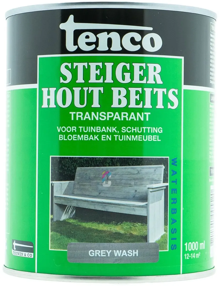 Tenco Steigerhoutbeits Grey Wash 1L