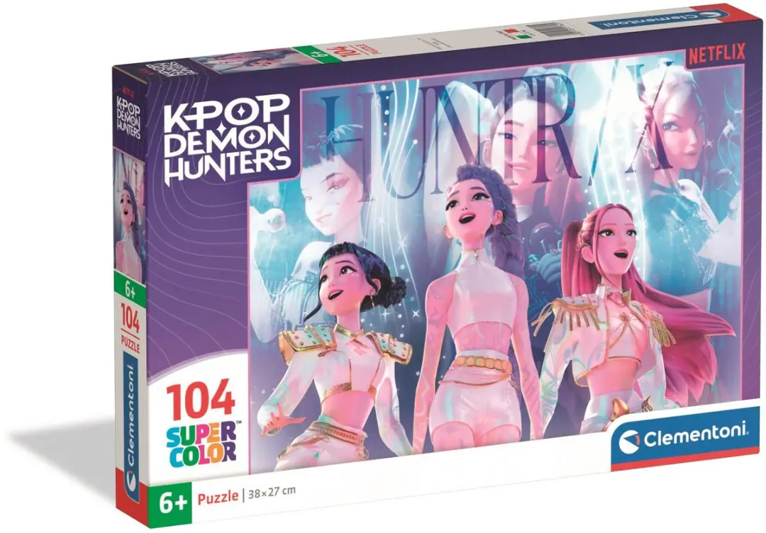 Clementoni KPop Demon Hunters Puzzel 104 Stuks