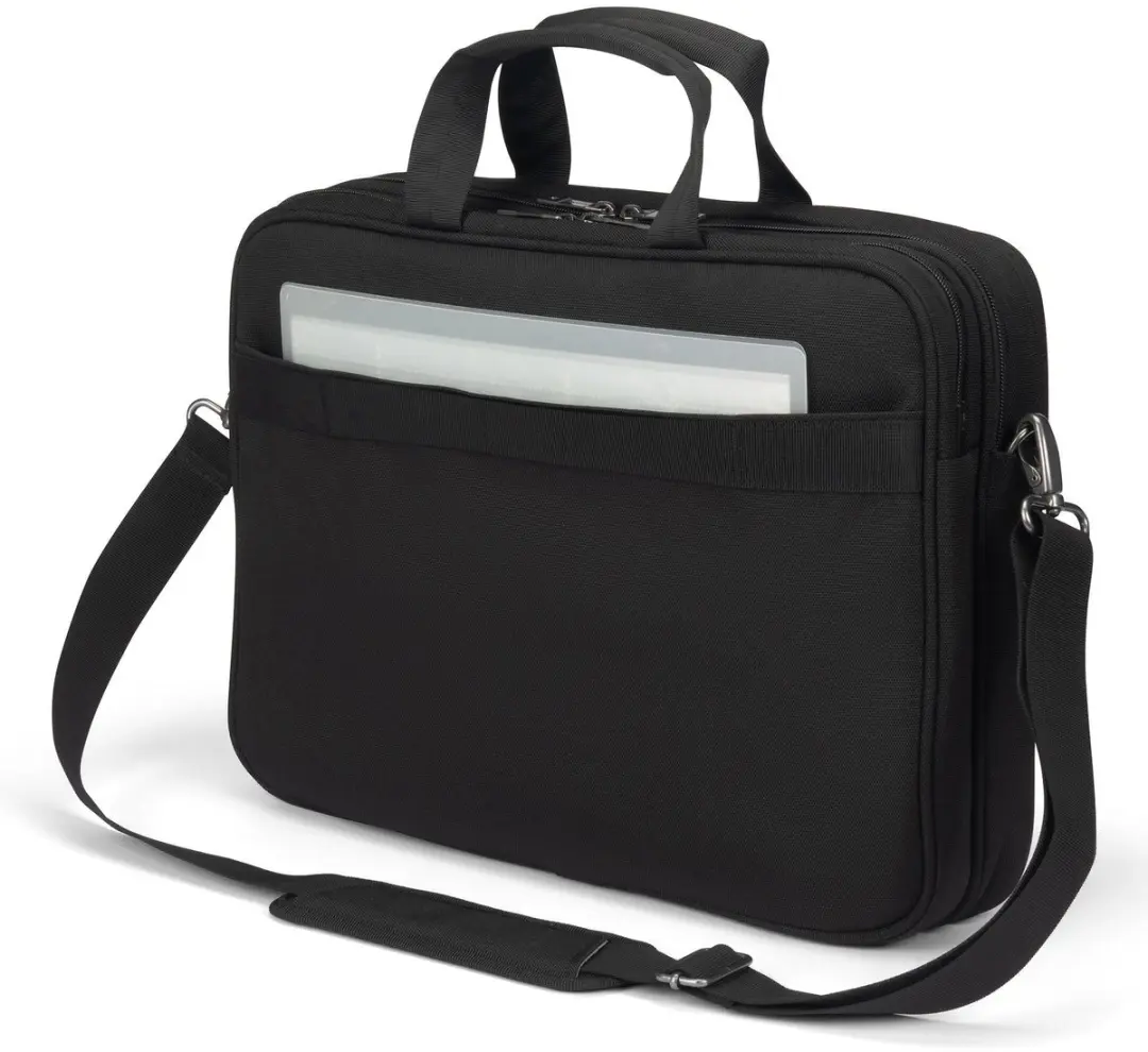 Dicota Top Traveller FIVE D32173-RPET Laptoptas 14" - Zwart - afbeelding 6 van 6