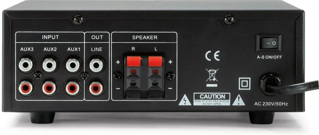 Dynavox CS-PA1 MK2 Versterker 60W - Zwart - afbeelding 3 van 3
