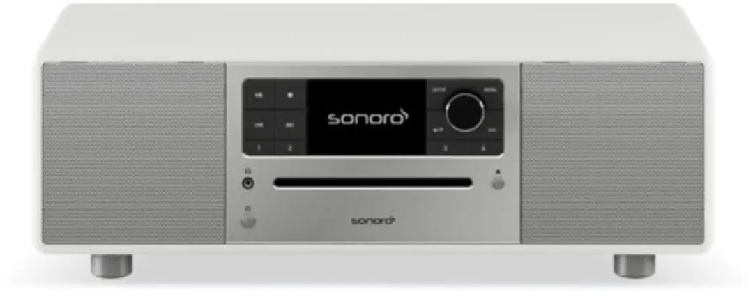 Sonoro Prestige 2025 Home Audio-minisysteem 80W - Wit/Zilver - afbeelding 6 van 6