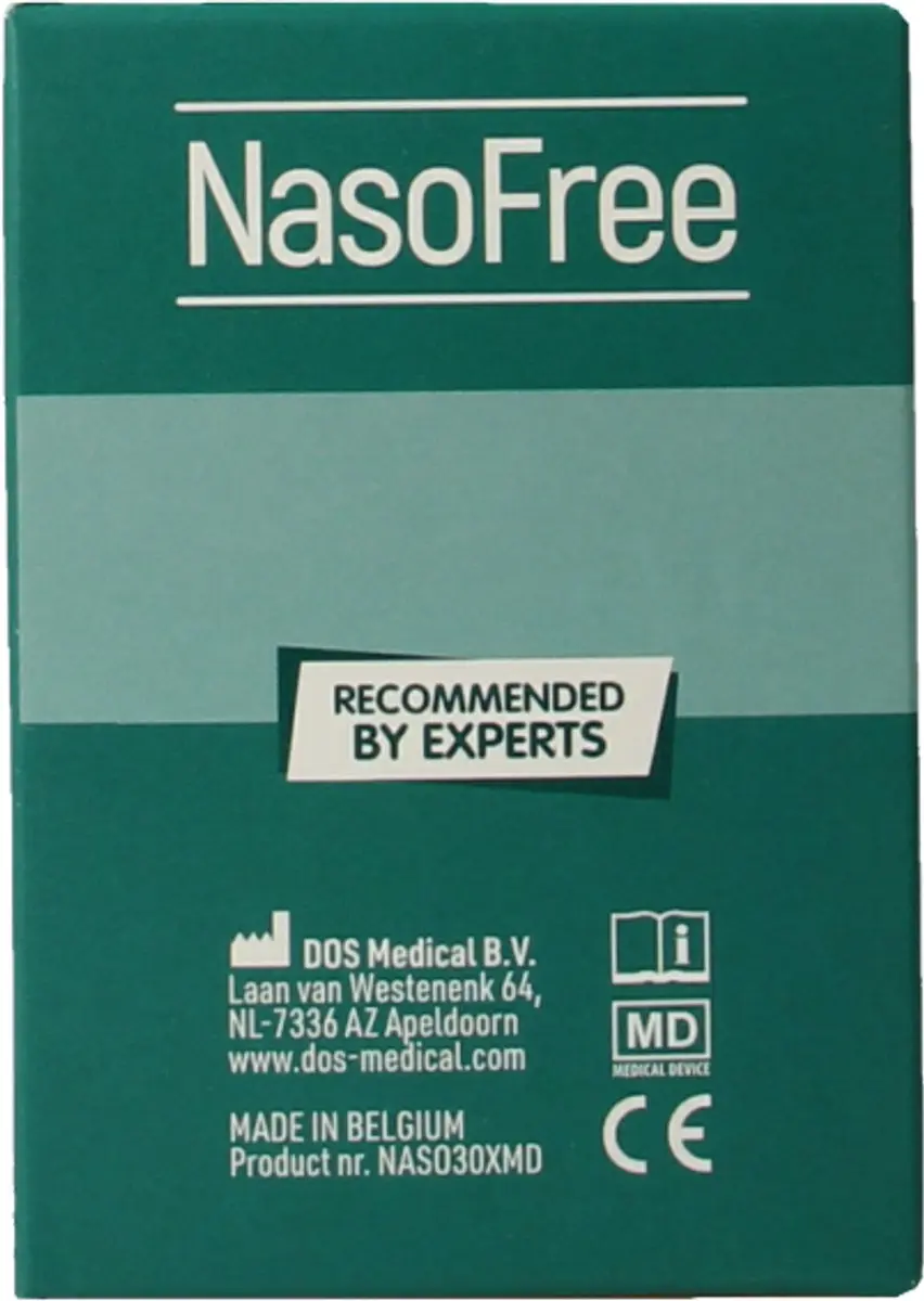 NasoFree Nasale Spoelzout 30 Stuks - 6.5g Xylitol