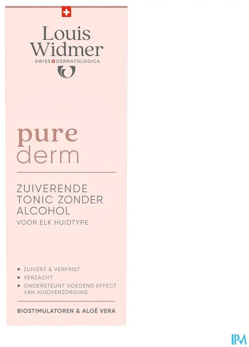 Louis Widmer Purederm Zuiverende Lotion 200ml
