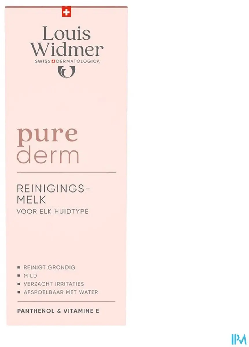 Louis Widmer Purederm Reinigingsmelk 200ml