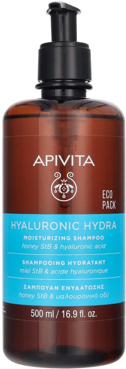 Apivita Hyaluronic Hydra Moisturizing Shampoo 500ml