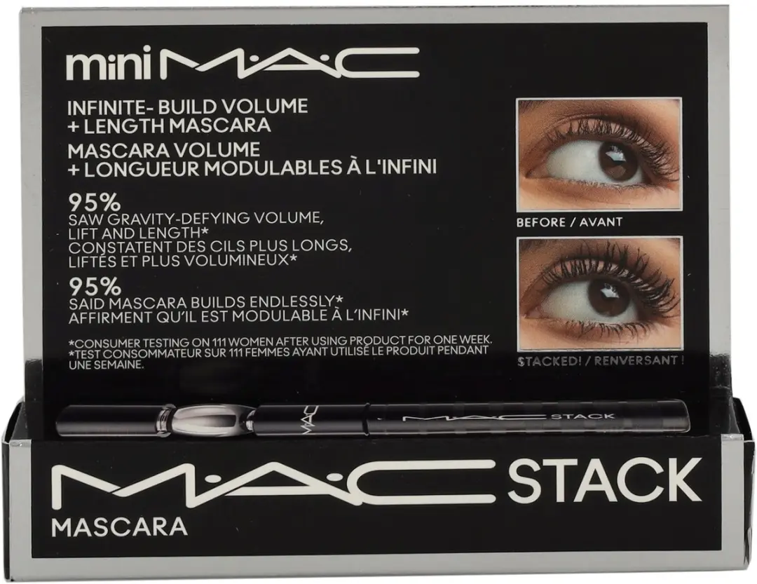 Mac Macstack Mini Mascara 8ml - Zwart
