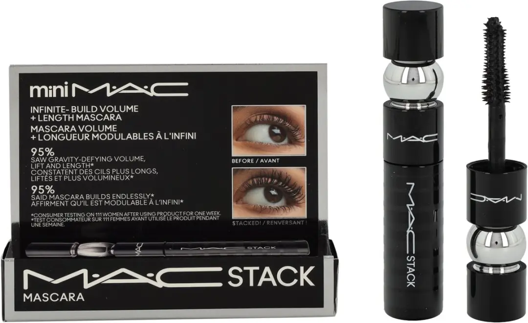 Mac Macstack Mini Mascara 8ml - Zwart