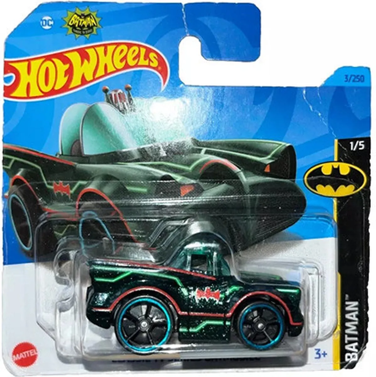 Hot Wheels Classic Series Batmobile 1:64 - Batman Green