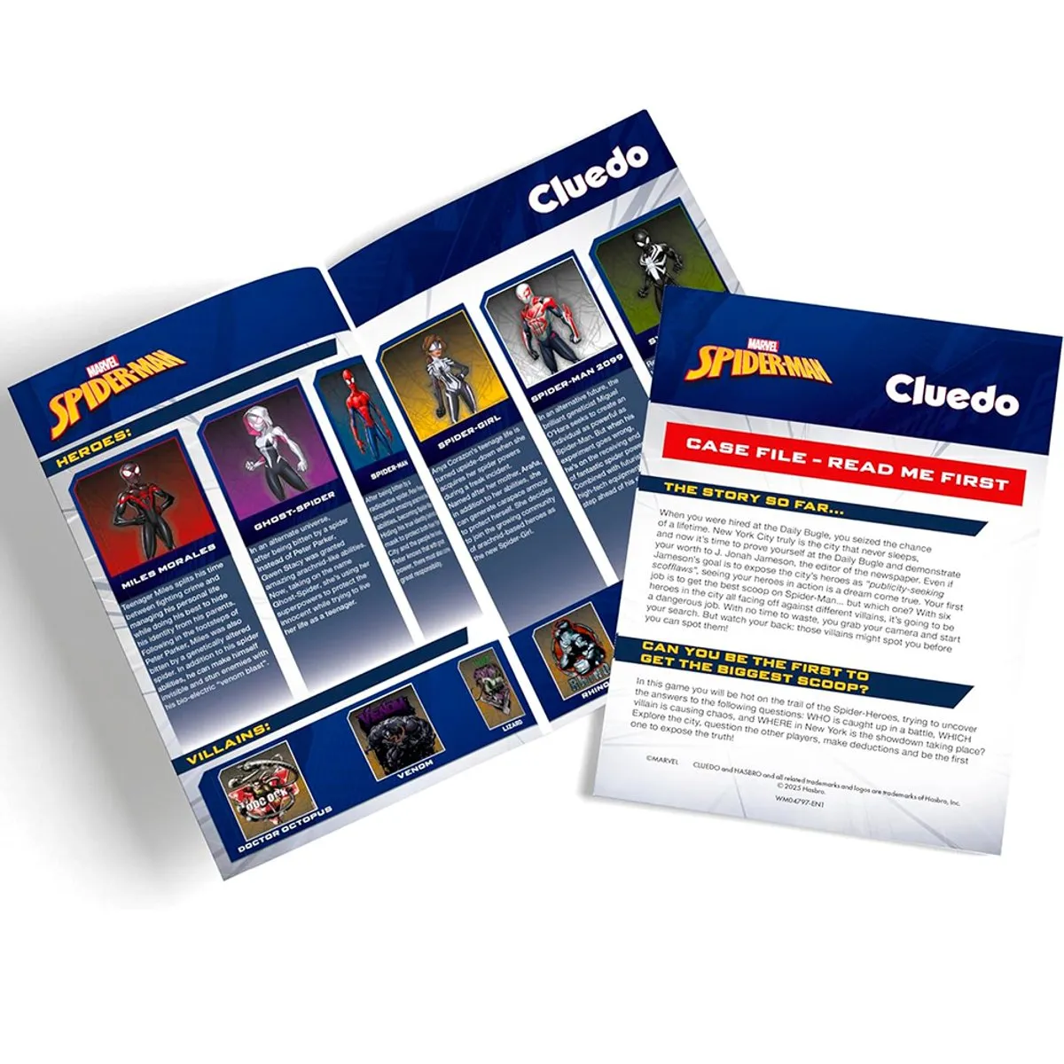 Spider-Man Cluedo Bordspel - Engels