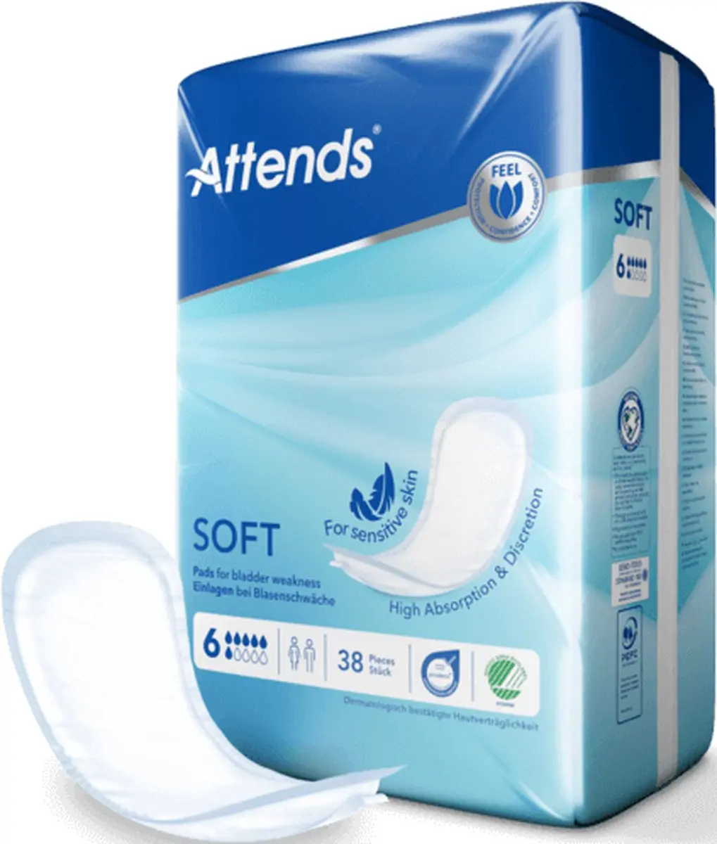 Attends Soft 6 S - 38 Stuks