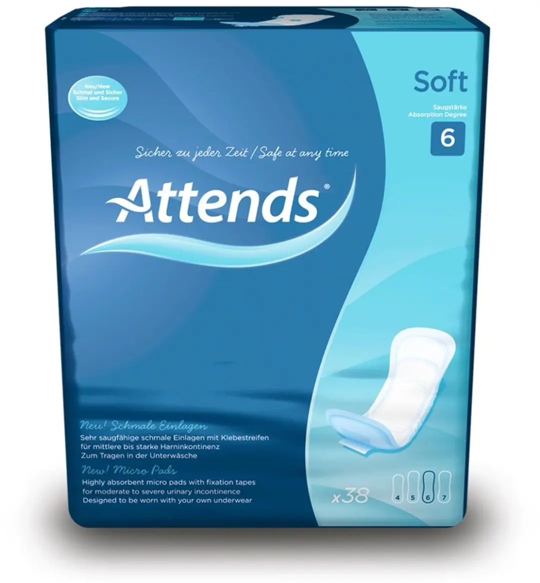 Attends Soft 6 S - 38 Stuks