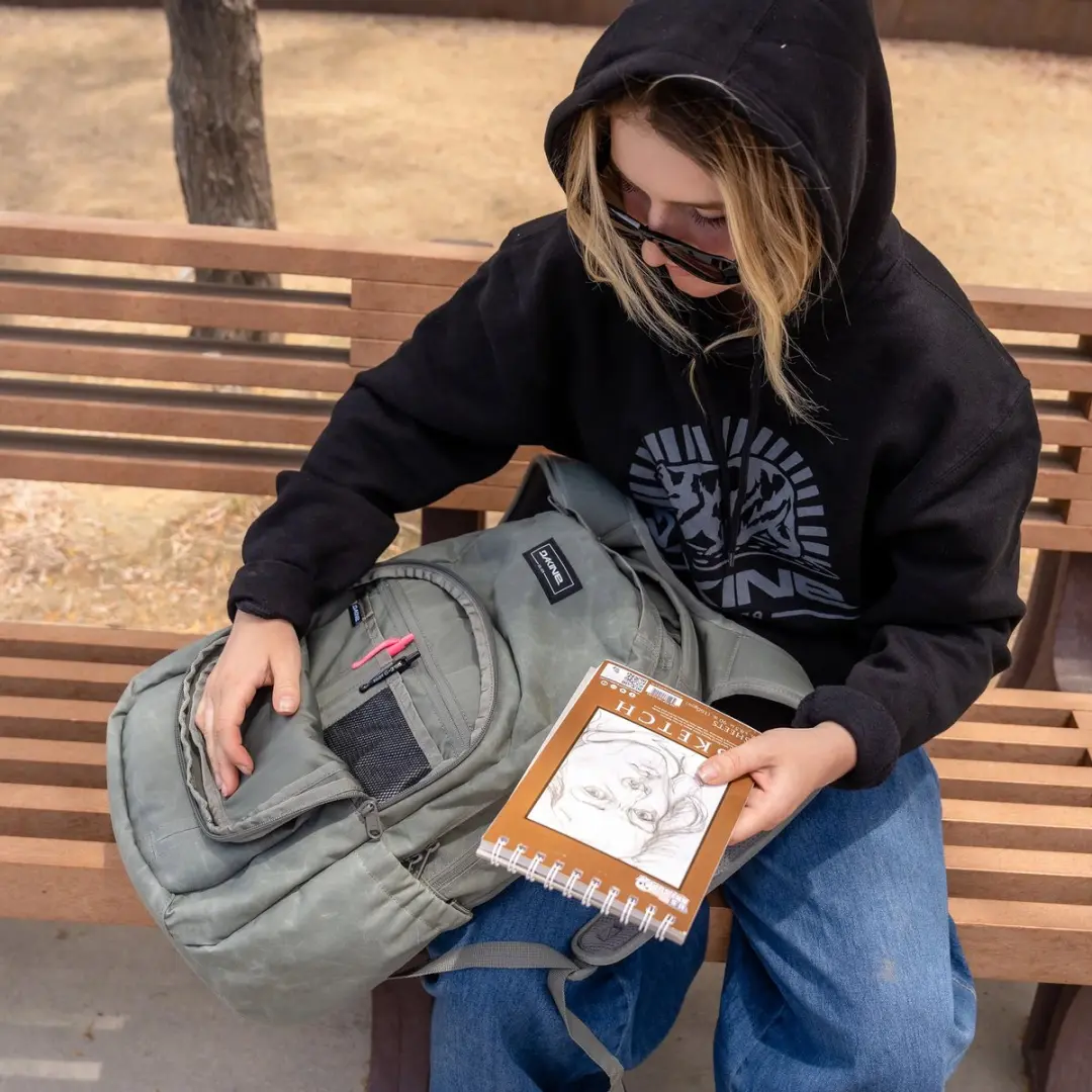 Dakine Campus Premium 28 Rugzak - 16 inch - 6 Vakken - Mulled Basil - afbeelding 3 van 6