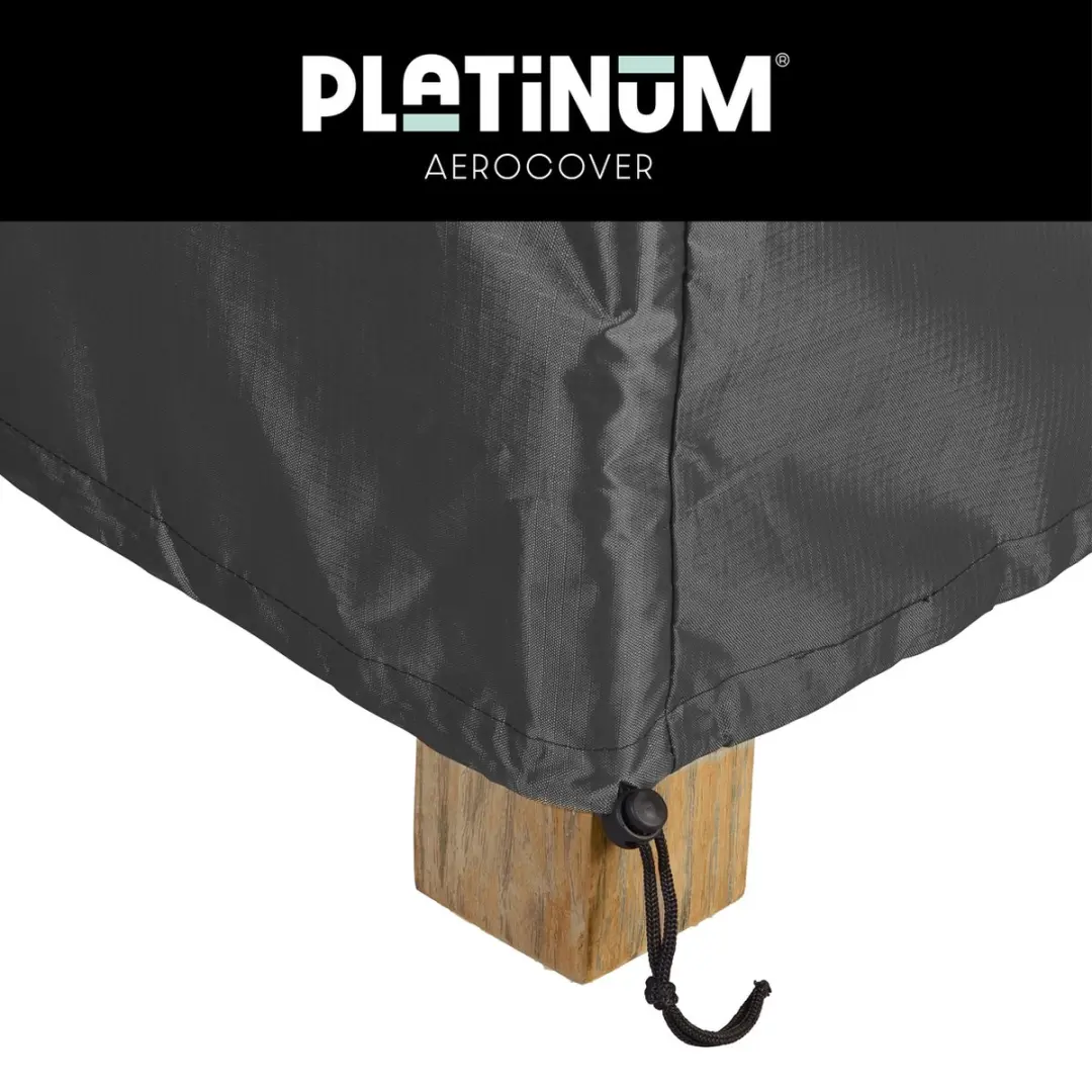 Platinum AeroCover Loungebankhoes L-vorm 325x255cm - Grijs - afbeelding 4 van 6