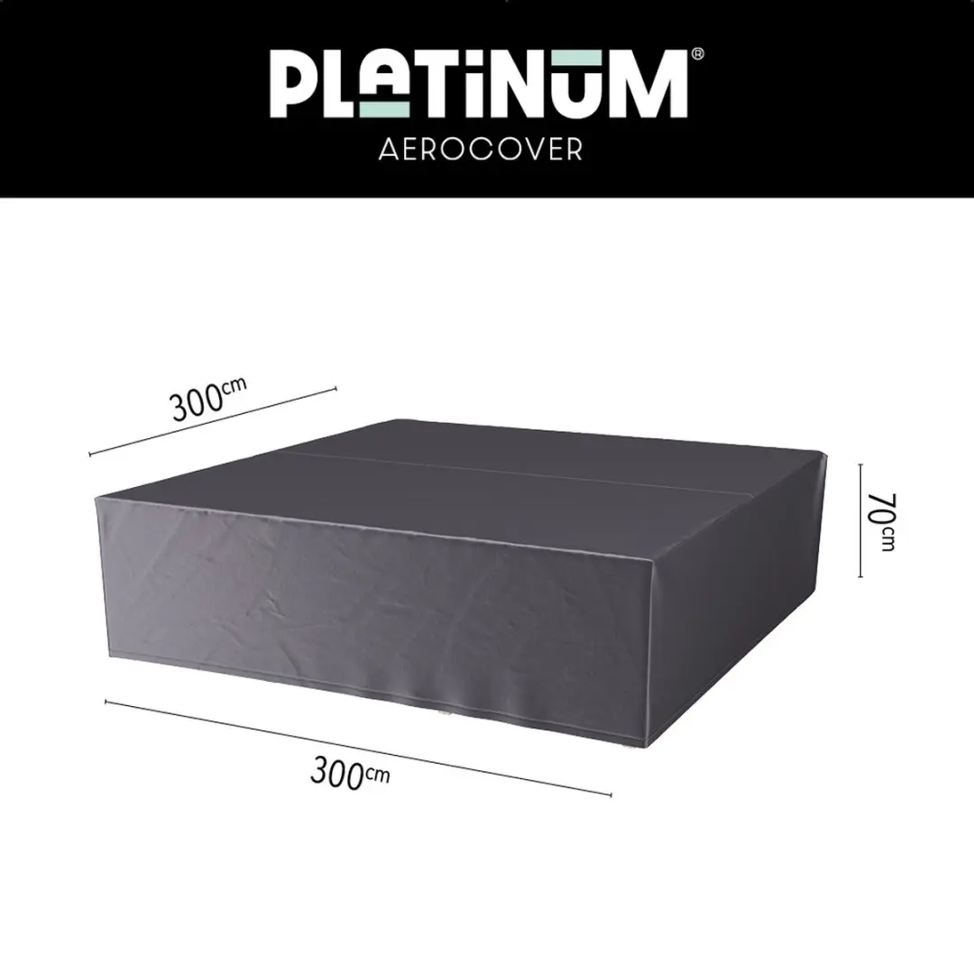 Platinum AeroCover Loungesethoes 300x300xH70cm Antraciet - afbeelding 2 van 6