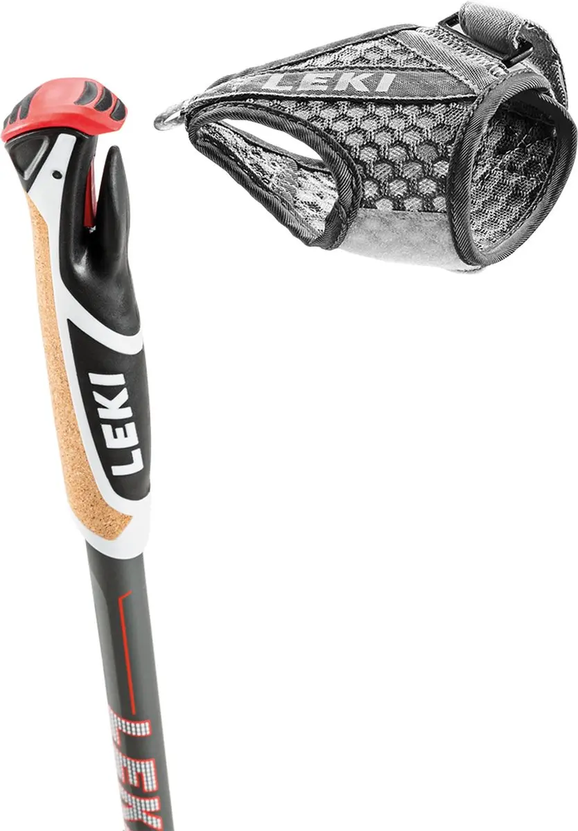 LEKI Traveller Alu Wandelstokken 65326011 - Antraciet/Zwart/Geel - afbeelding 5 van 6