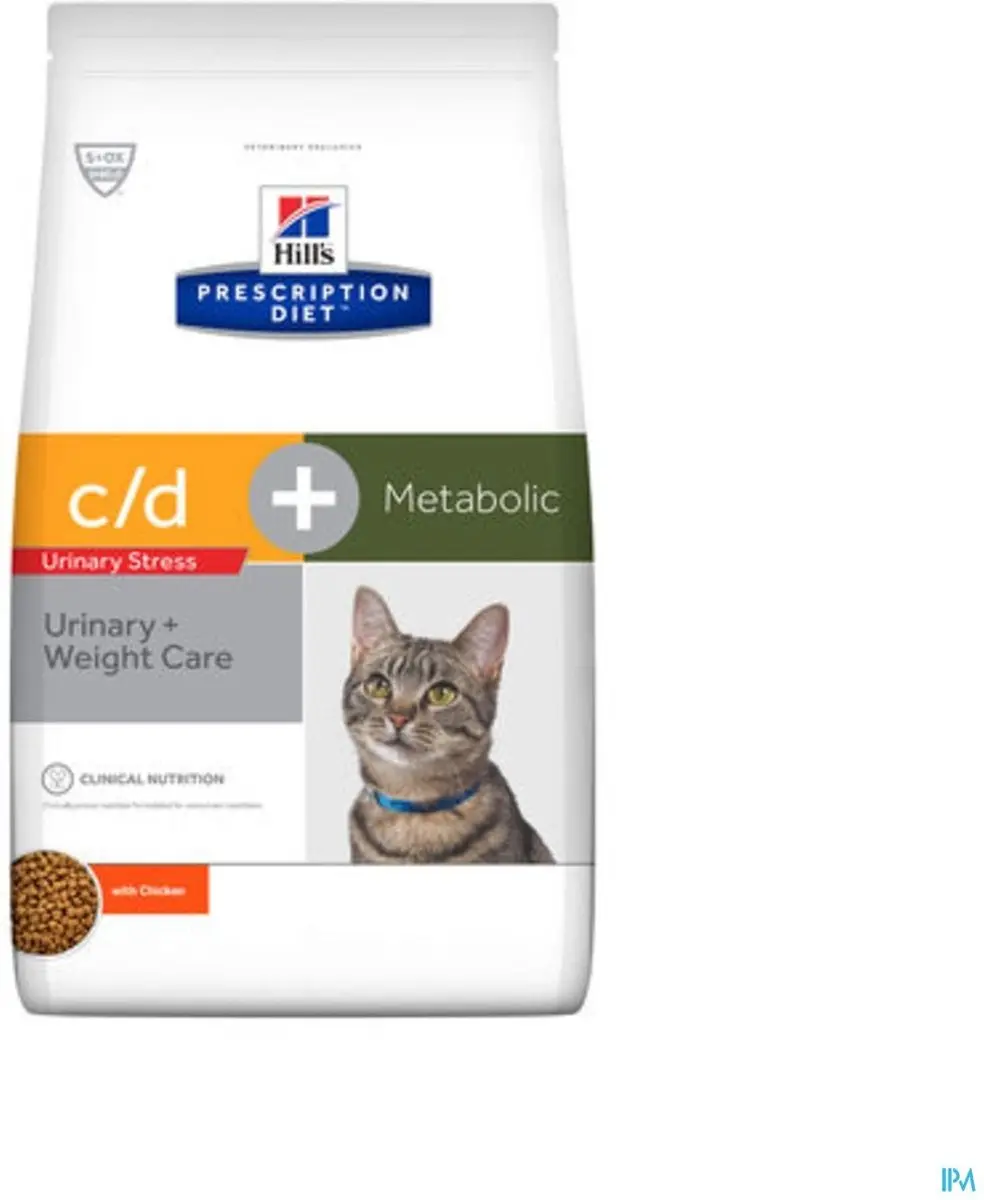 Hill's Prescription Diet Feline C/d Stress+Metabolic 8kg