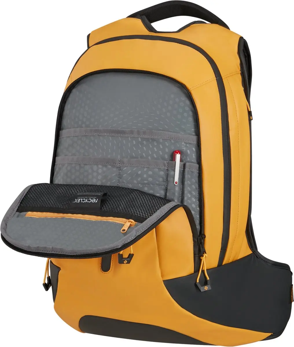 Samsonite Ecodiver Laptop Rugzak 19L - 15.6" Geel - afbeelding 3 van 6