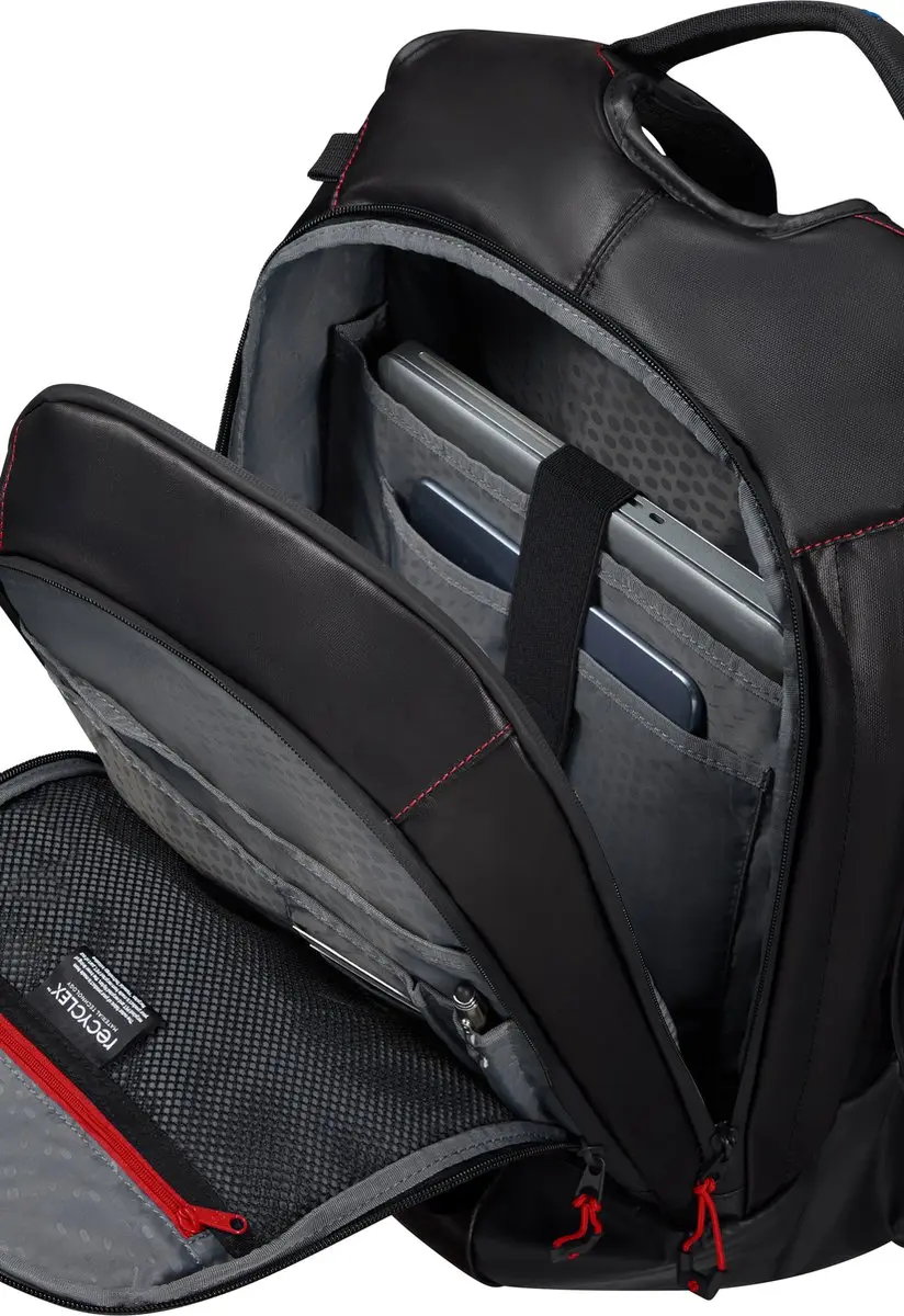 Samsonite Ecodiver Laptop Rugzak 19L - 15.6 inch - Zwart - afbeelding 3 van 6