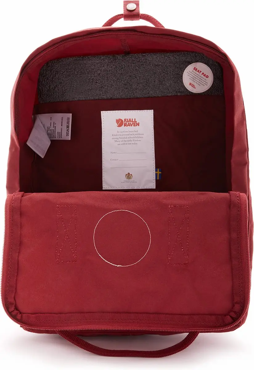 Fjällräven Kånken Rugzak 16L - Ox Red - afbeelding 4 van 6