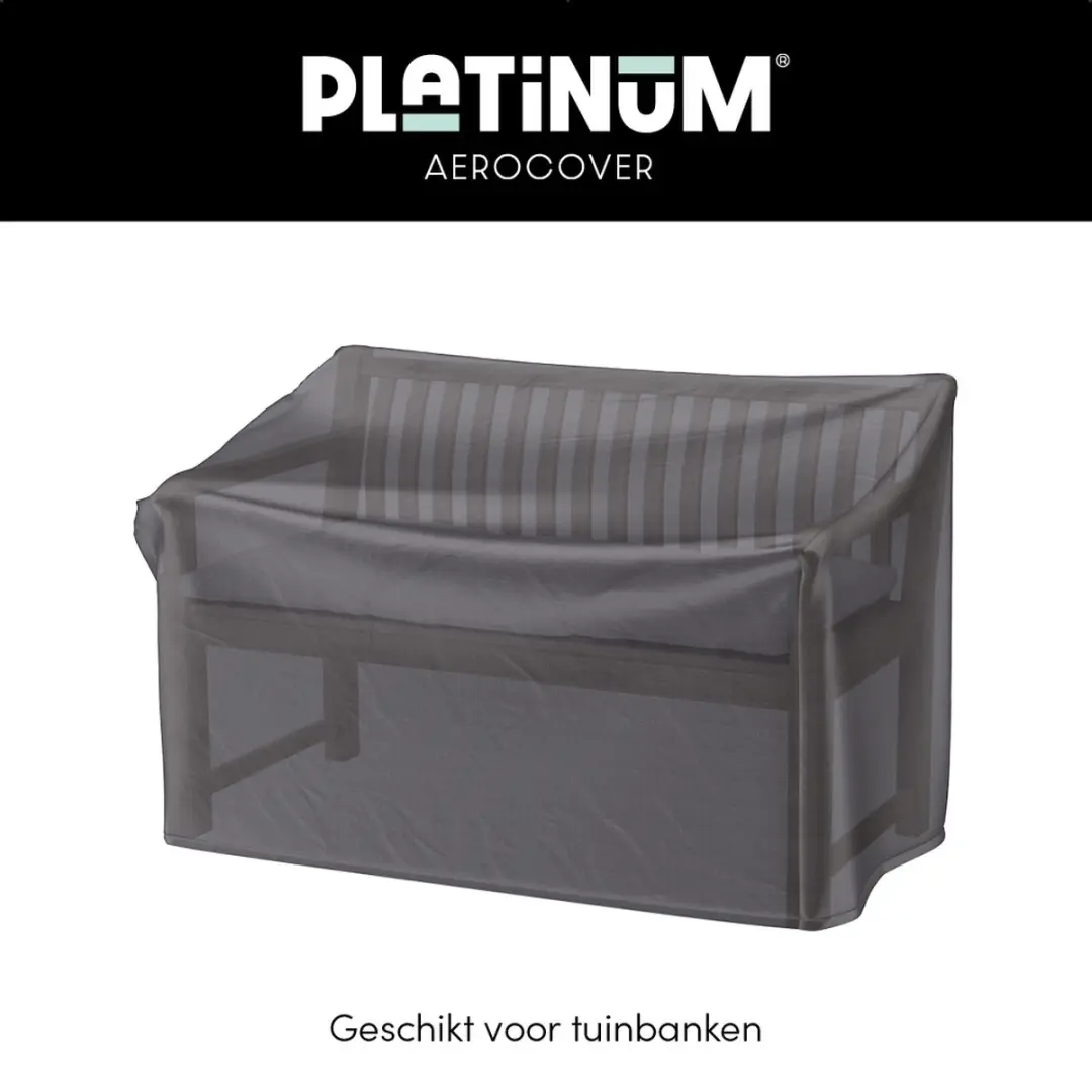 Platinum AeroCover Tuinbankhoes 160x75x85cm - Antraciet - afbeelding 2 van 6