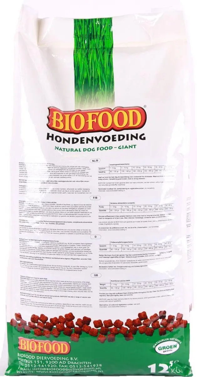 BF Petfood Biofood Giant 12.5 KG