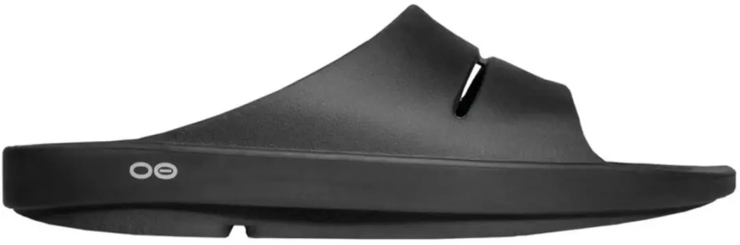 Oofos Ooahh Slipper Heren - 45 - Zwart - afbeelding 5 van 6