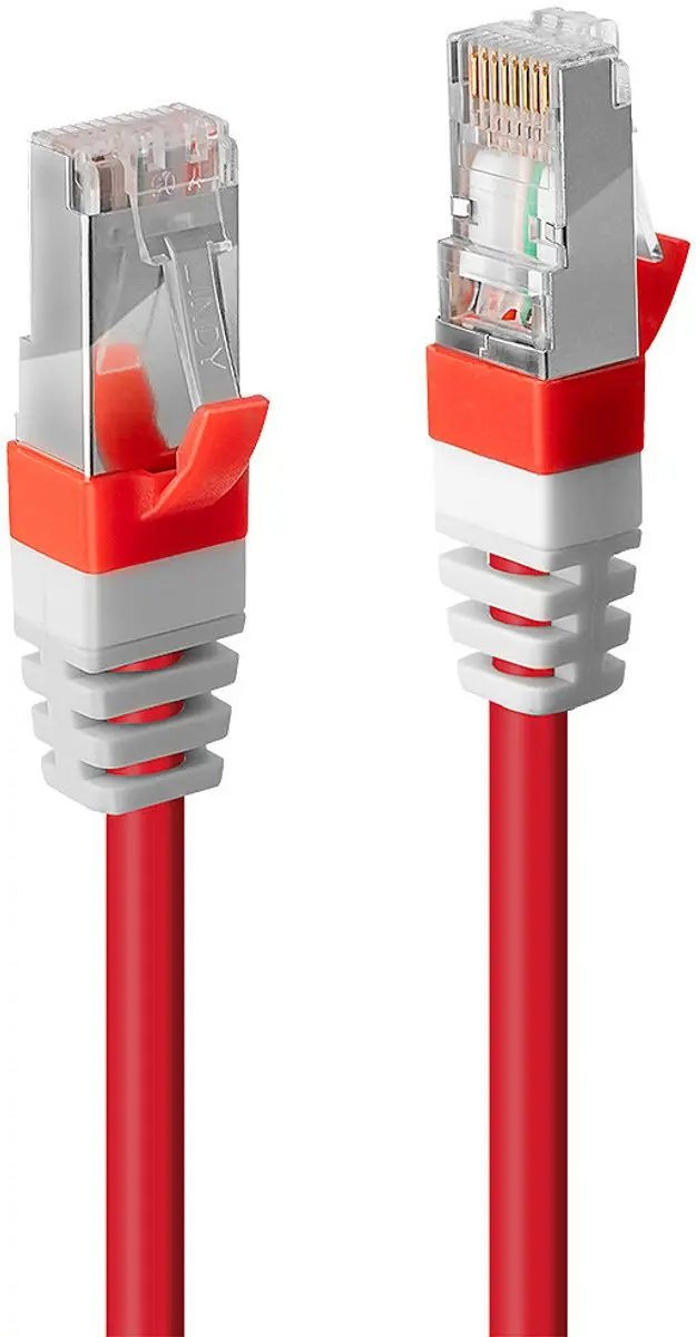 Lindy Cat.6 (A) SSTP / S/FTP PIMF Premium 5.0m netwerkkabel 5 m Rood