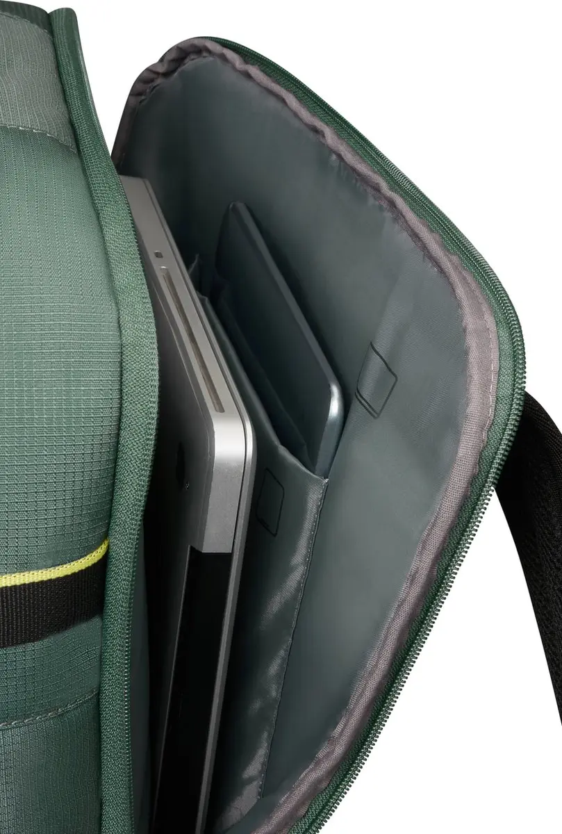 American Tourister Take2cabin M Laptoprugzak 38L - 15.6 inch - Donker bosgroen - afbeelding 5 van 6