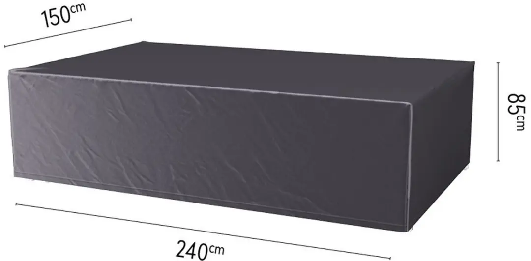 Platinum AeroCover Tuinsethoes 240x150xH85cm - Grijs - afbeelding 6 van 6