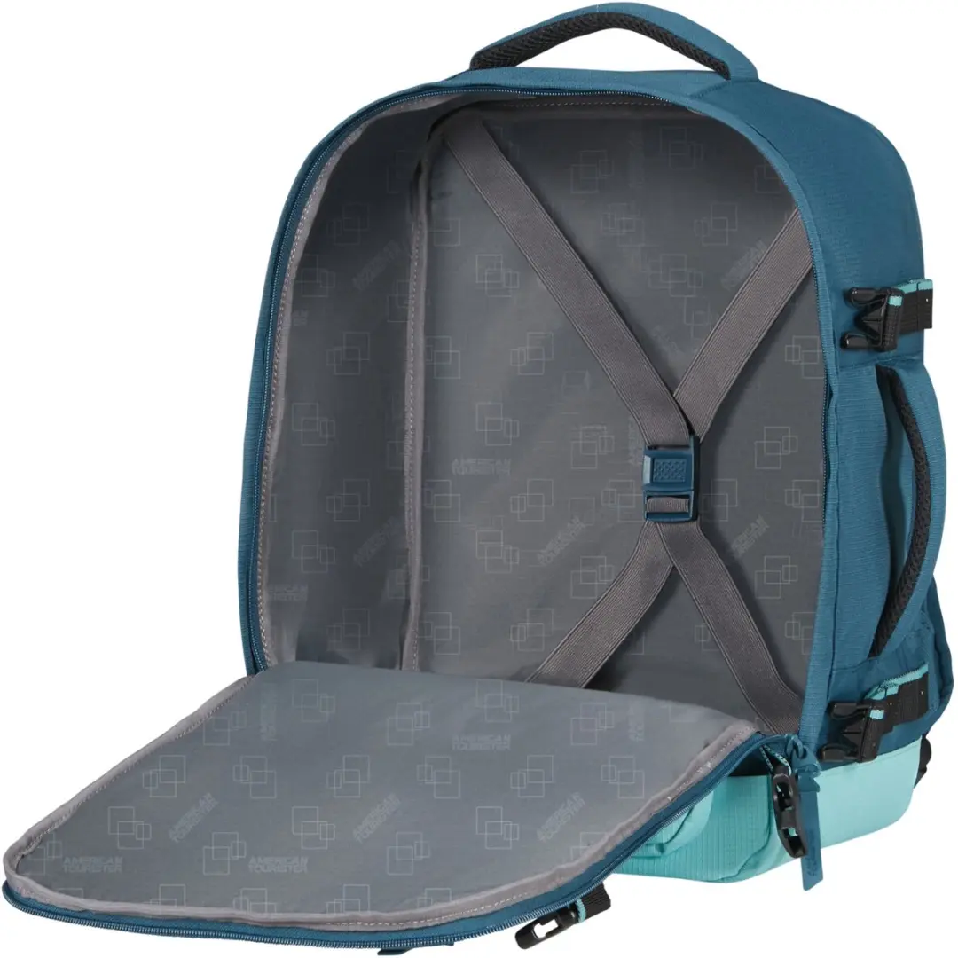 American Tourister Take2cabin Sport Rugzak 26.5L - 15 inch - 2 Vakken - Blauw/Turkoois - afbeelding 4 van 6