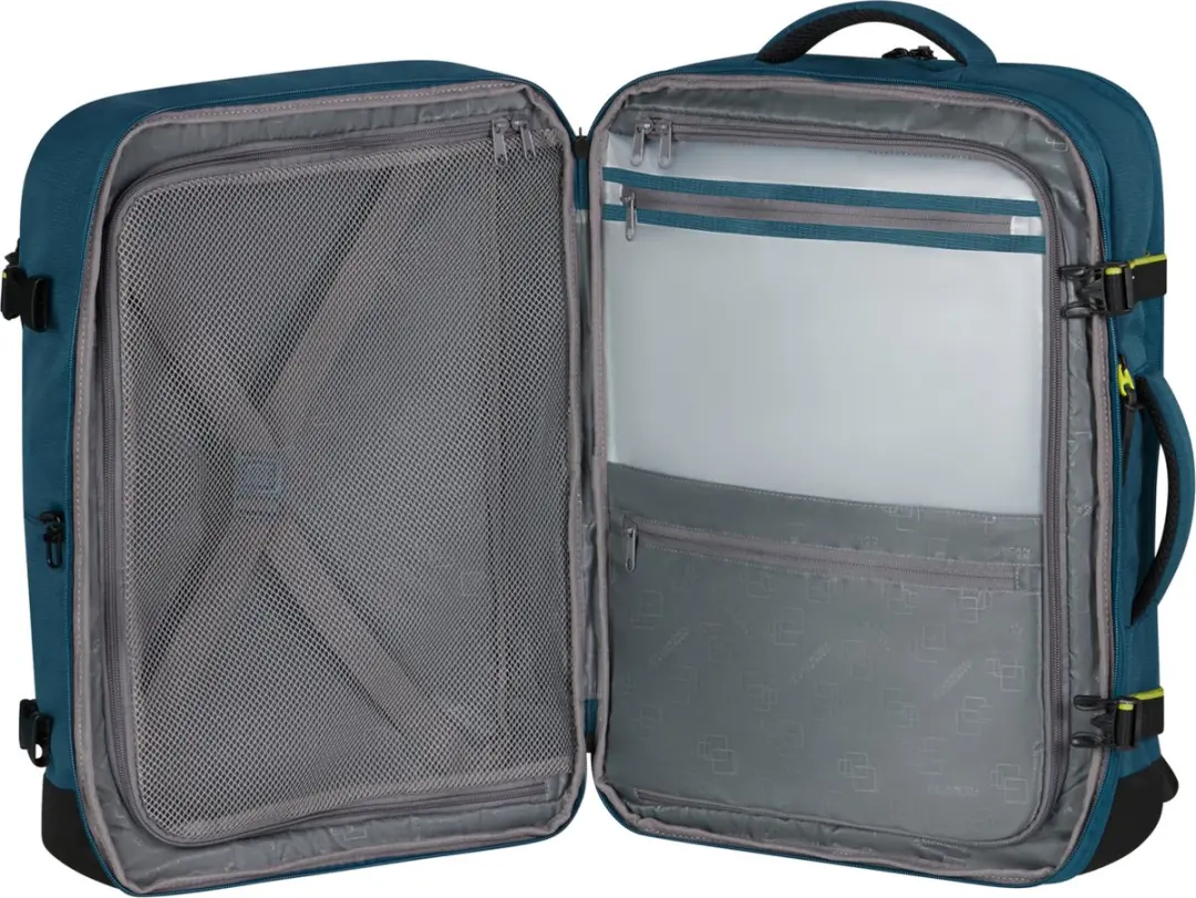 American Tourister Take2Cabin Rugzak 48L - 55x25x35cm - Blauw - afbeelding 6 van 6