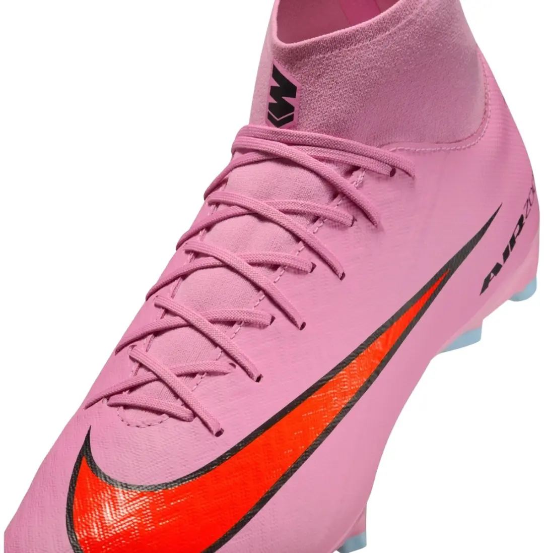 Nike Zoom Superfly 10 FG/MG Voetbalschoen FQ1456-600 - 44 - Roze/Zwart