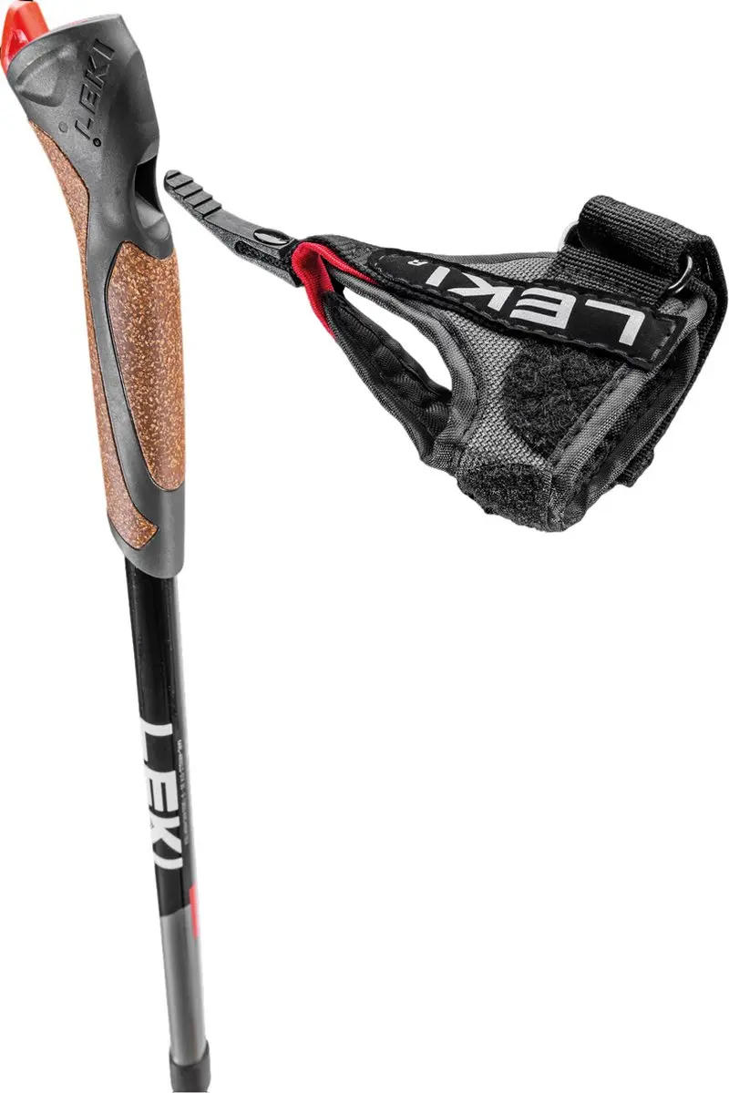 LEKI Spin 653261 Wandelstokken - Black/Silvergrey/White - afbeelding 4 van 6