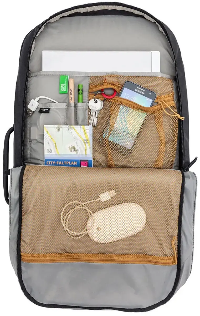 Vaude Mundo Carry-On 38 Rugzak - 38L - Zwart - afbeelding 4 van 6